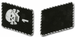 Bullion Collar Tabs - SS Totenkopf Division, 1st Sturm - EM